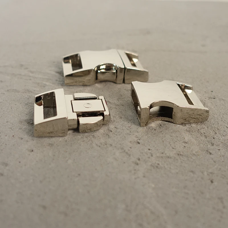 Металлические Боковые Изогнутые Пряжки Прочная Фурнитура для Паракорда