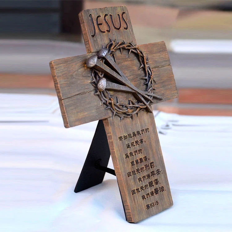 Церковные реликсы статуэтка священной религии распятие антикварное украшение