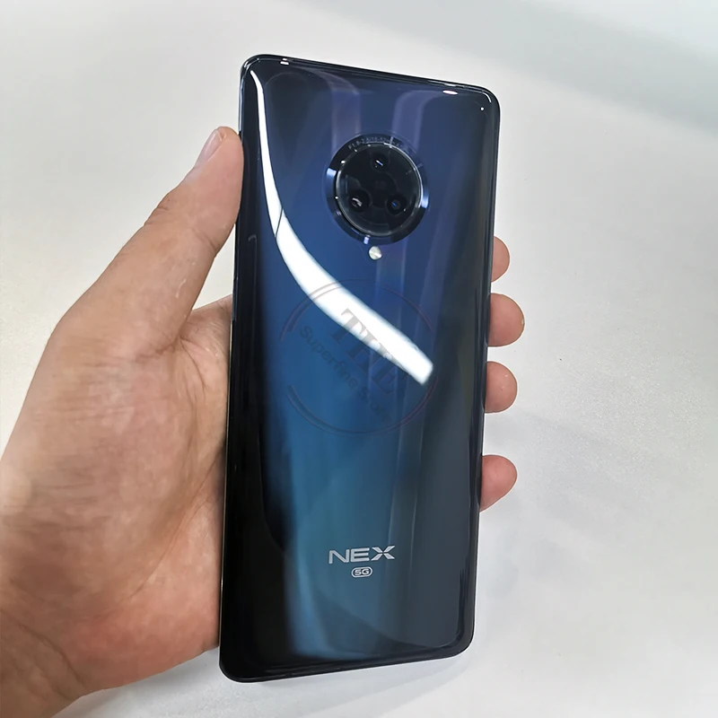 Vivo Nex 3 5G версия глобальная ПЗУ NFC 8 Гб 256 Гб мобильный телефон 64MP+ 13MP+ 13MP 6,8" 1080x2256 P полный экран 44 Вт VOOC смартфон