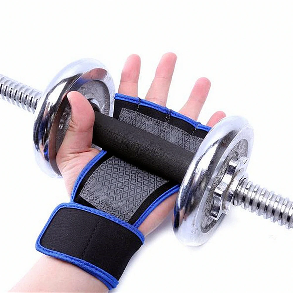 Перчатки кроссфита для мужчин и женщин тренировочные митенки тяжелой атлетики