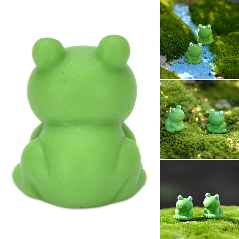 1 шт. миниатюрный лягушка Мини домашнее животное для кукольного домика