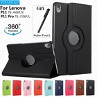Чехол с откидной крышкой для Lenovo Tab P11 TB-J606F XCase 360 градусов вращающийся PU кожаный чехол для планшета Lenovo YOGA Tab P11 Pro TB-J706F L чехол