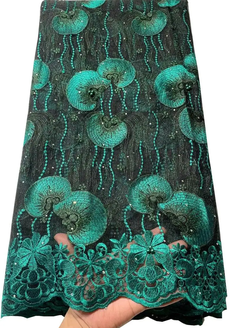 2021 африканская сетчатая кружевная ткань высокое качество элегантное