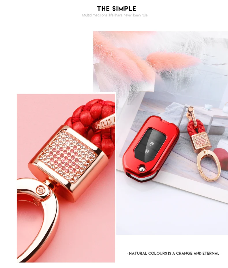 

Soft TPU Remote Smart Key Case Cover Bag Holder Chain For Honda Vezel CRV Fit Civic Avancier Accord Spirior Keychain Covers