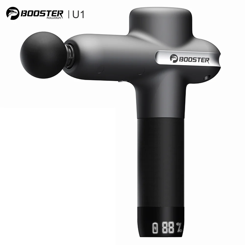 Массажный пистолет нового поколения BOOSTER U1 массажер для спины и шеи глубоких