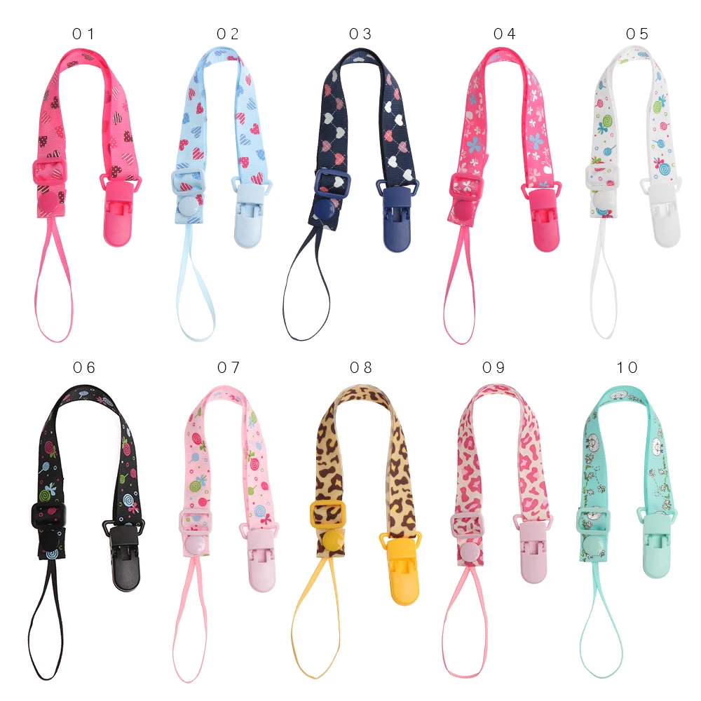 Детская Соска пустышка с цепочкой 1 шт. мультяшная лента пояс соска Прорезыватель