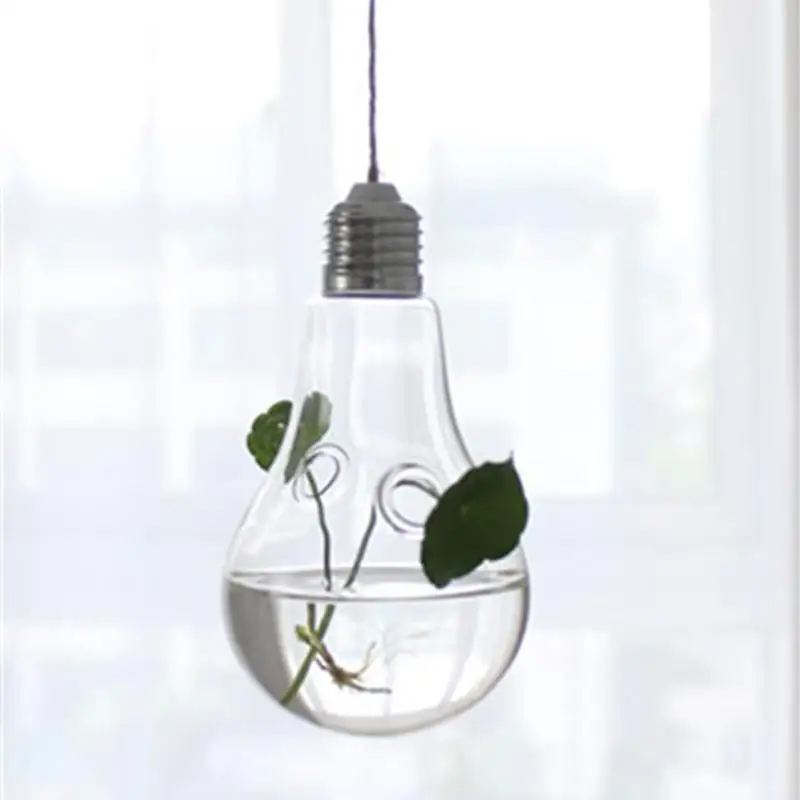 HobbyLane Hanging Transparent Glass Globe Plant Terrariums Succulents Moss Miniature Garden Planters Home Decor Gifts |