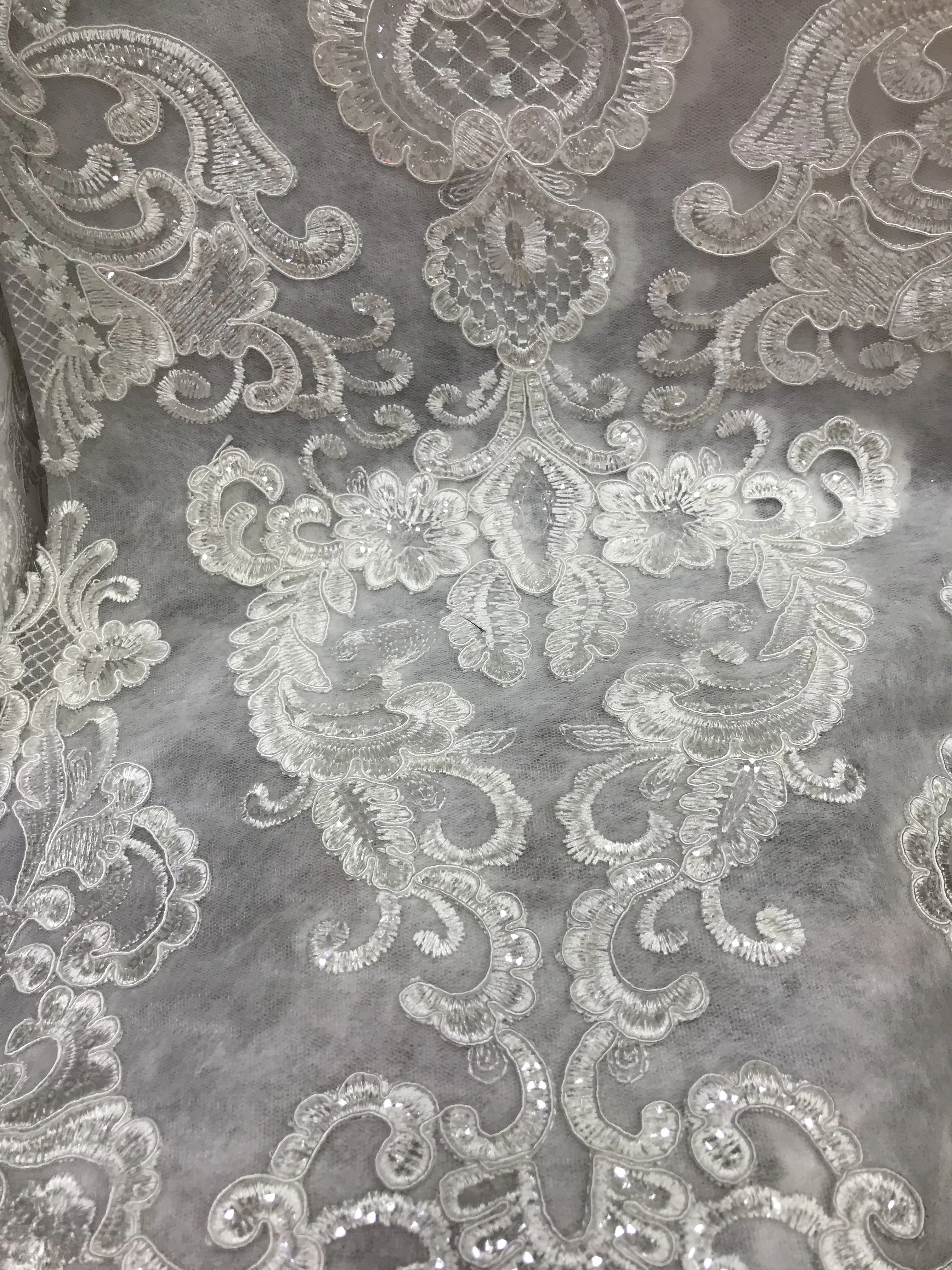 Нигерийские кружевные ткани в sequines платье материал блестка серебро блесток ткань Высокое качество Африканский блесток сетка ткань