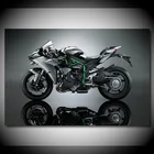 Superbike Kawasakis ninja H2 мотоцикл Настенная картина плакаты и принты современные картины на холсте для декора гостиной