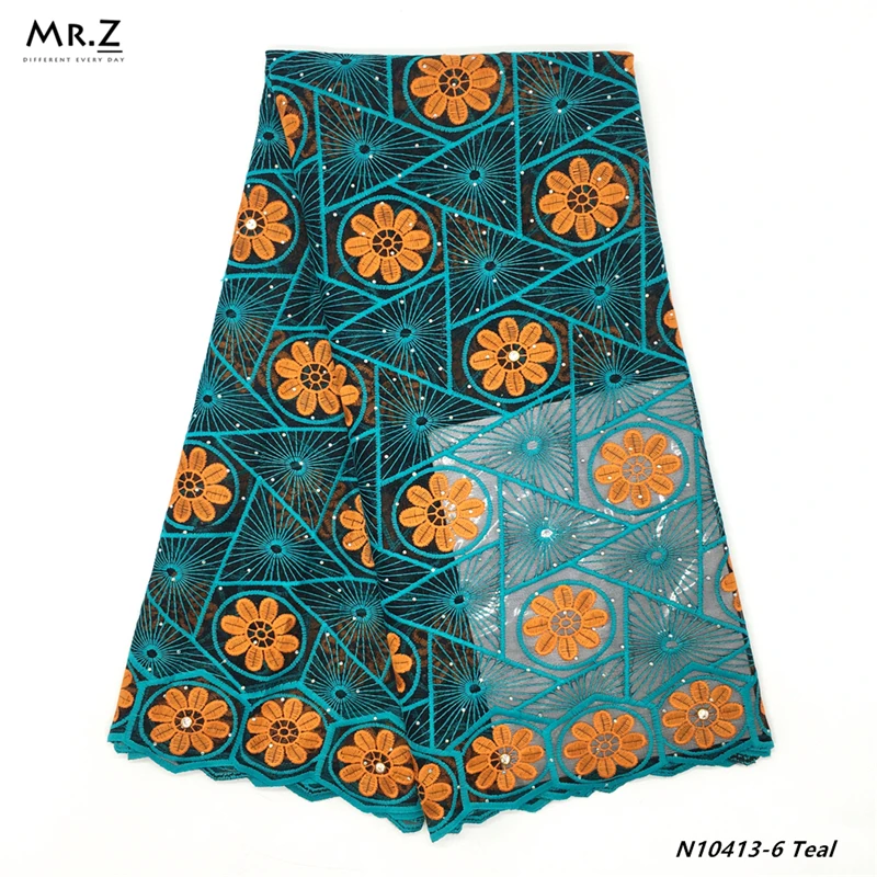 Mr.Z новейшая нигерийская французская кружевная ткань вышитая бисером
