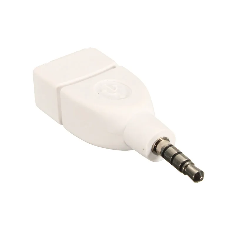 Universal 3.5mm AUX Jack Audio Plug To USB 2.0mm Converter Aux Cable Cord For Car MP3 Speaker U Disk Flash Drive Adapter | Автомобили и