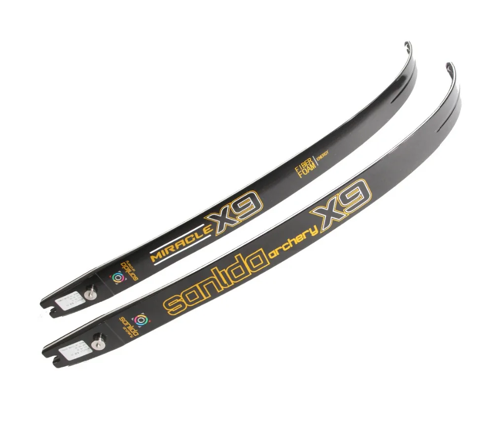 X9 Sanlida Archery Miracle ILF конечности 66/68/70 дюймов 14-42 фунтов графит пена промежуточный
