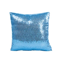 unique sequined home dec cushion covers 400400mm no inner zipper red white blue sofa bedroom pillow covers for dec x92