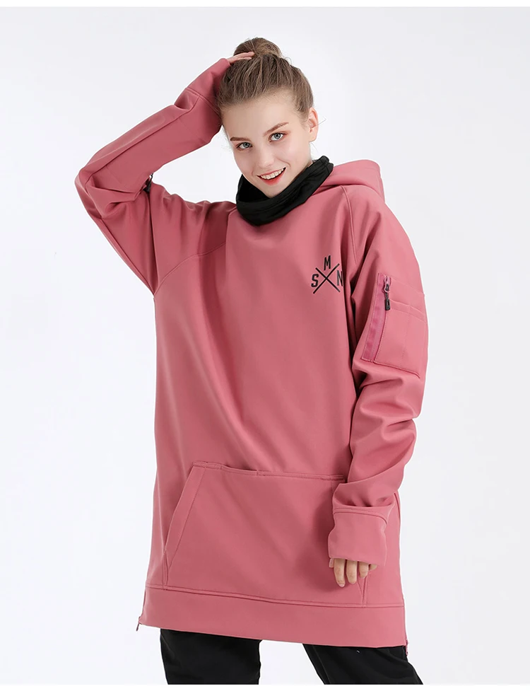 SMN женская и Мужская лыжная куртка одежда для сноуборда зимняя уличная