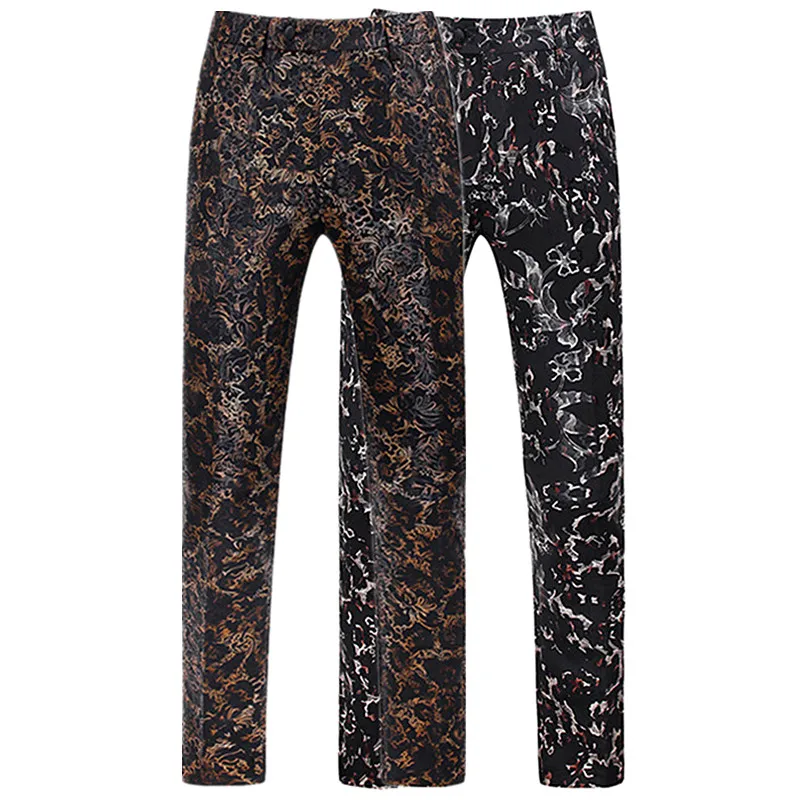 Белые мужские классические брюки большого размера для свадебной вечеринки осень