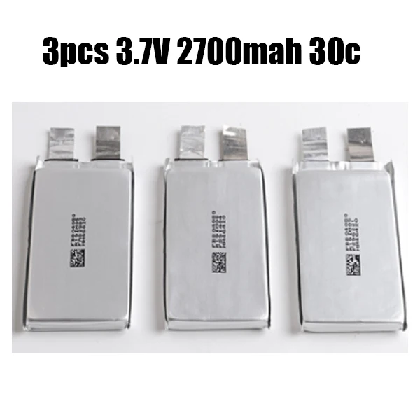 11.1V 2700mahcore DXF RC автомобиль Lipo батарея 2S 7,4 V 10000mah 60C Max120C Rc самолет автомобиль Parrot Bebop 2 Дрон 11,1 V 2700mah запасное ядро - Цвет: 11.1V 2700mahcore