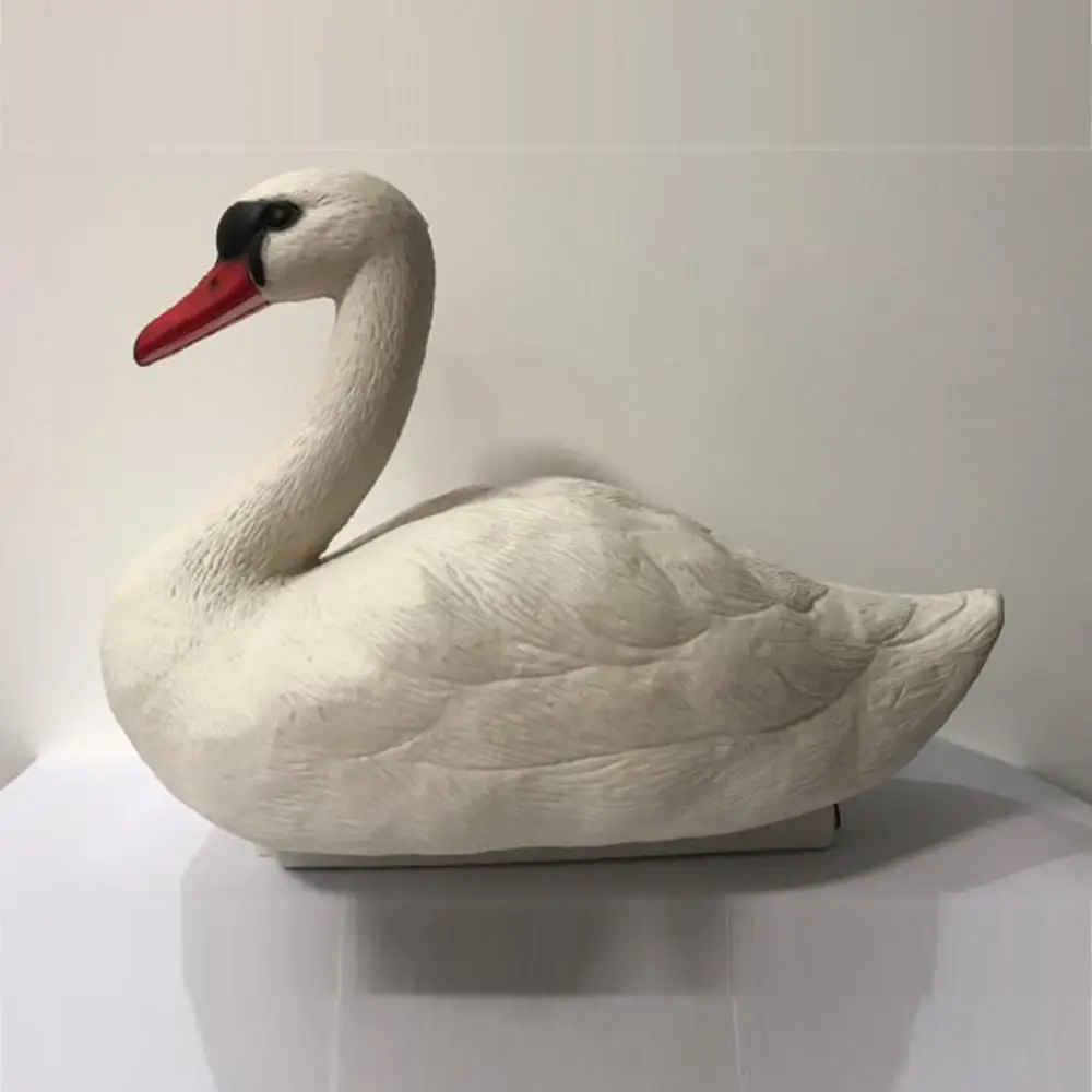 1 шт. охотничья белая приманка садовый пластиковый пруд гусиный декор Белый