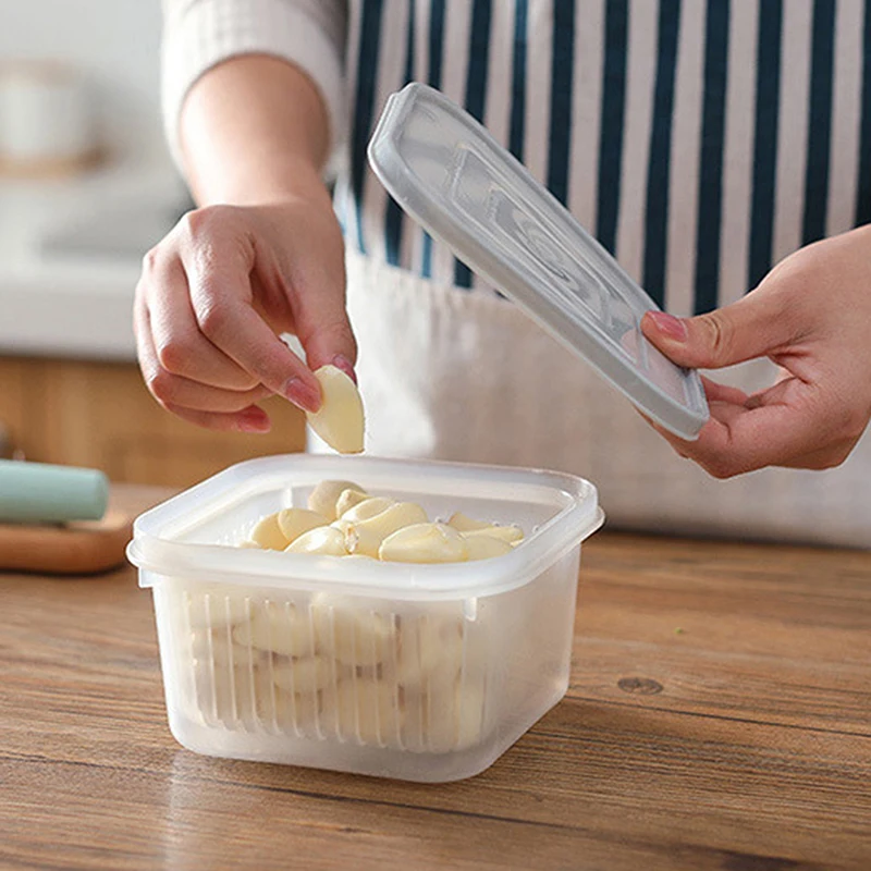 Кухонный Контейнер для хранения в холодильнике контейнер сохранения свежести