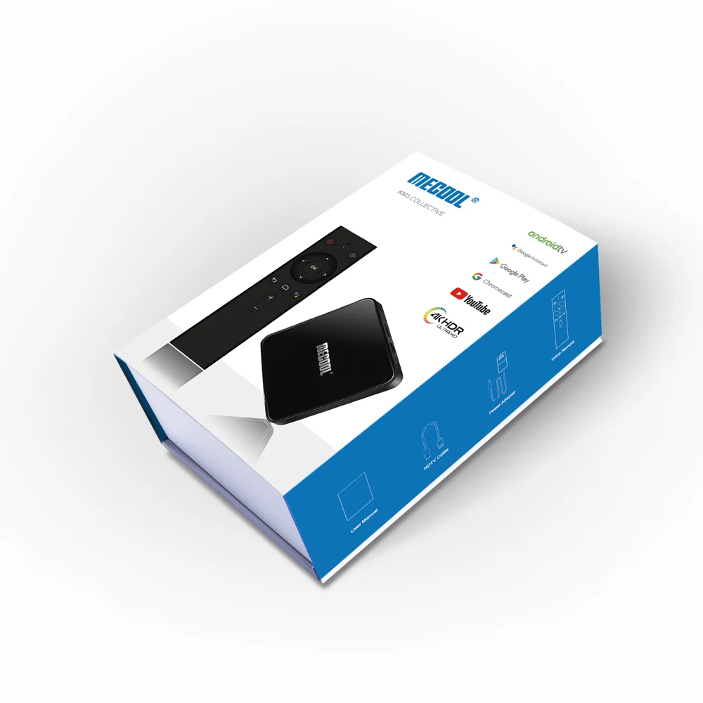 MECOOL KM3 Android 9,0 ТВ-приставка с голосовым управлением Amlogic S905X2 2,4G 5G WiFi Bluetooth 4,1 ТВ-приставка поддержка 4K HD медиаплеер