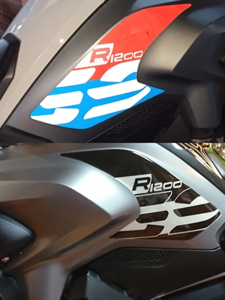 

For BMW R1200GS LC R1200-LC 2013~2016 2015 Reflective Motorcycle Anti Slip Tank Pad Decorative Protective Stickers Epoxy Resin