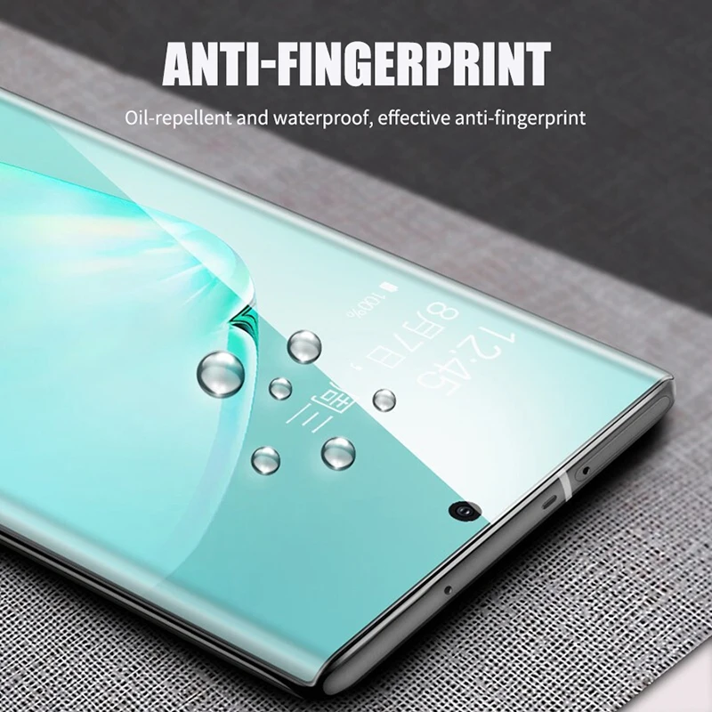 2 в 1/комплект Защитное стекло для Samsung Galaxy Note10Plus Note 10 Plus|Защитные стёкла и плёнки