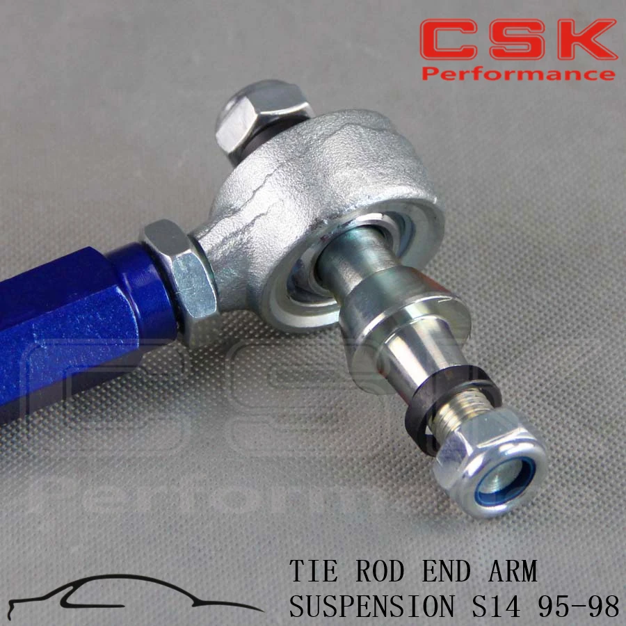 2 шт. турбо внешняя тяга Торцевая рукоятка Подвеска подходит для 95 98 240SX S14 SR20