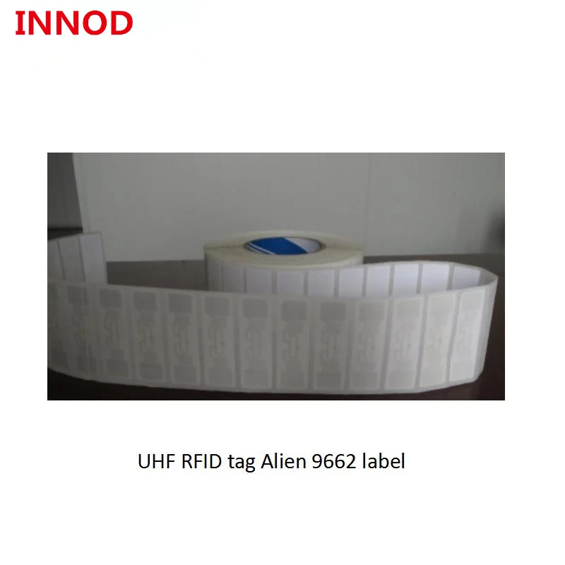 Rfid epc этикетки на большое расстояние наклейка uhf gen2 rfid тег запрограммирован Alien H3