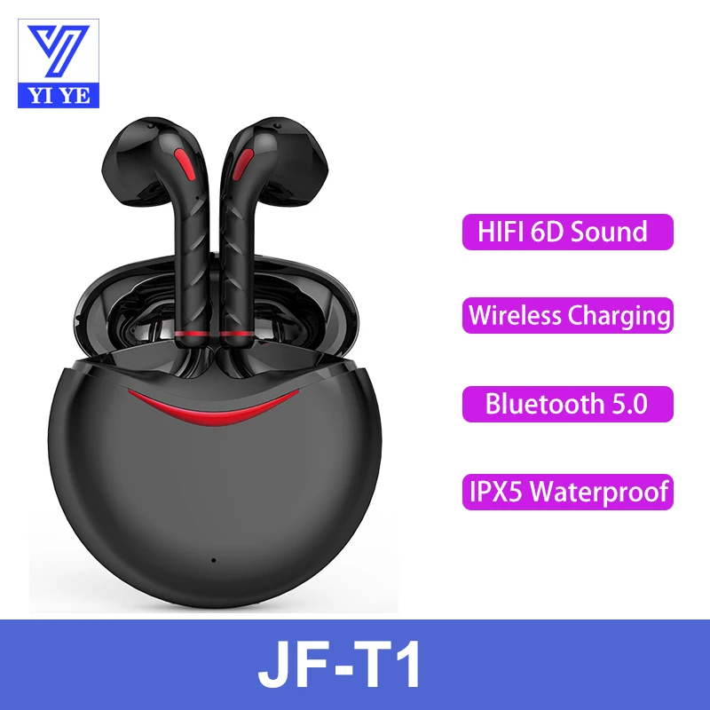 Глобальная версия Xiaomi Youpin TWS JF T1 беспроводные наушники Bluetooth 5 0 HIFI 6D стерео звук IPX5