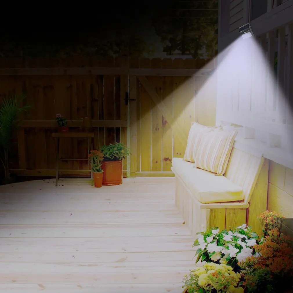 2 шт./компл. 20 светодиодный солнечный светильник s движения Сенсор настенный на