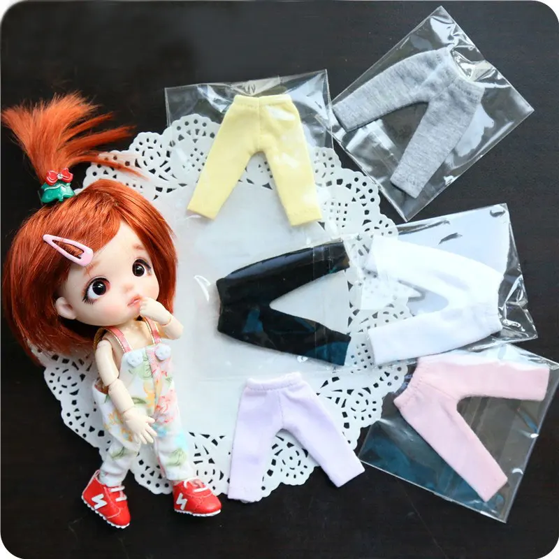 Детские леггинсы Ob11 1/12 BJD глиняная кукла с узлом красоты одежда кукольные штаны