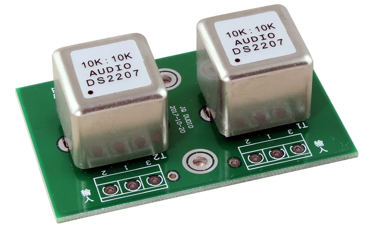 

10K:10K Permalloy Audio Isolation Transformer Balanced and Unbalanced Conversion Audio Isolator