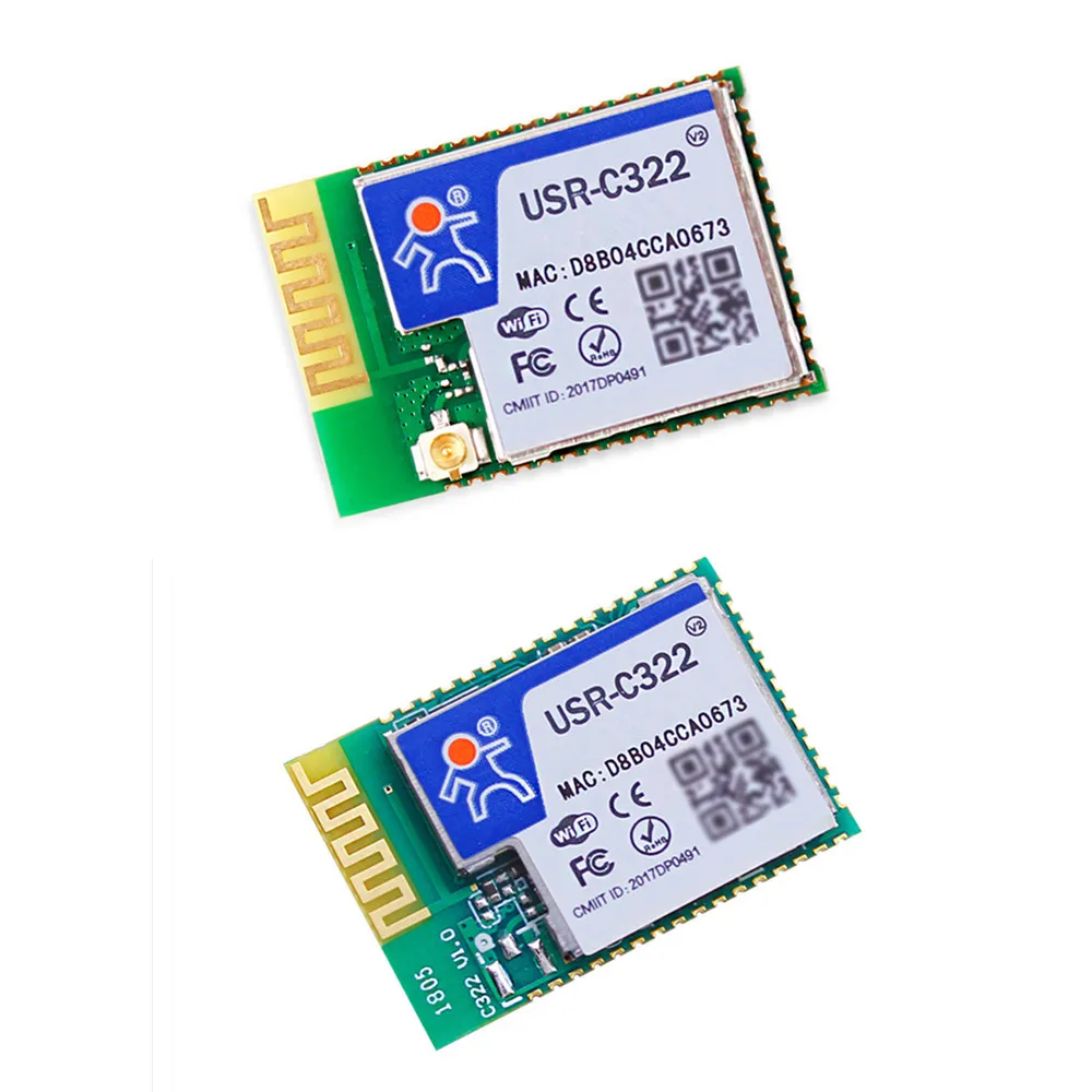 

Duoweisi USR-C322 WIFI module serial to wifi module CC3200 program wireless transparent transmission industrial grade low power