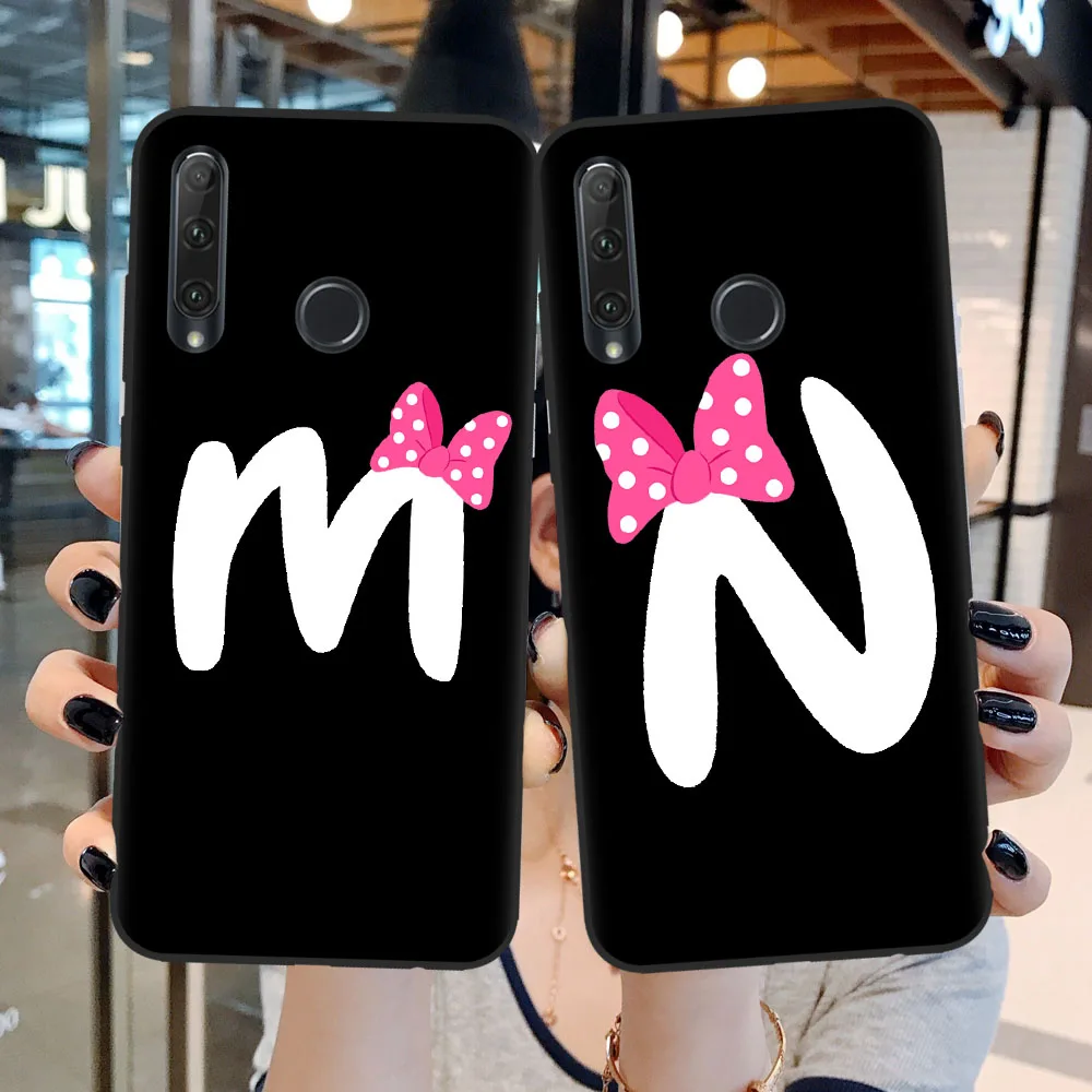 Бампер для Coque Huawei Honor 10 20 30 Lite 10i 30i чехлы телефонов милые с именем на заказ буквами