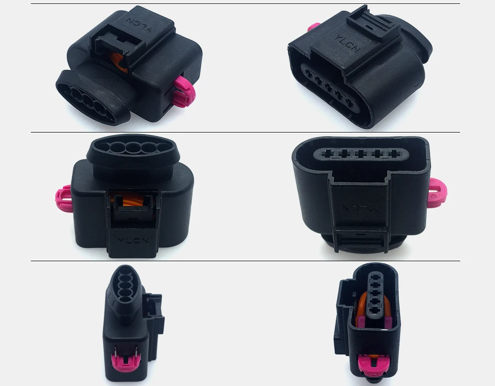 1 компл. 5 pin/way автомобильный VAG расходомер воздуха провода разъем для Volkswagen Passat Golf Jetta Touareg Audi A3 A4 A6 A8 Q7 TT