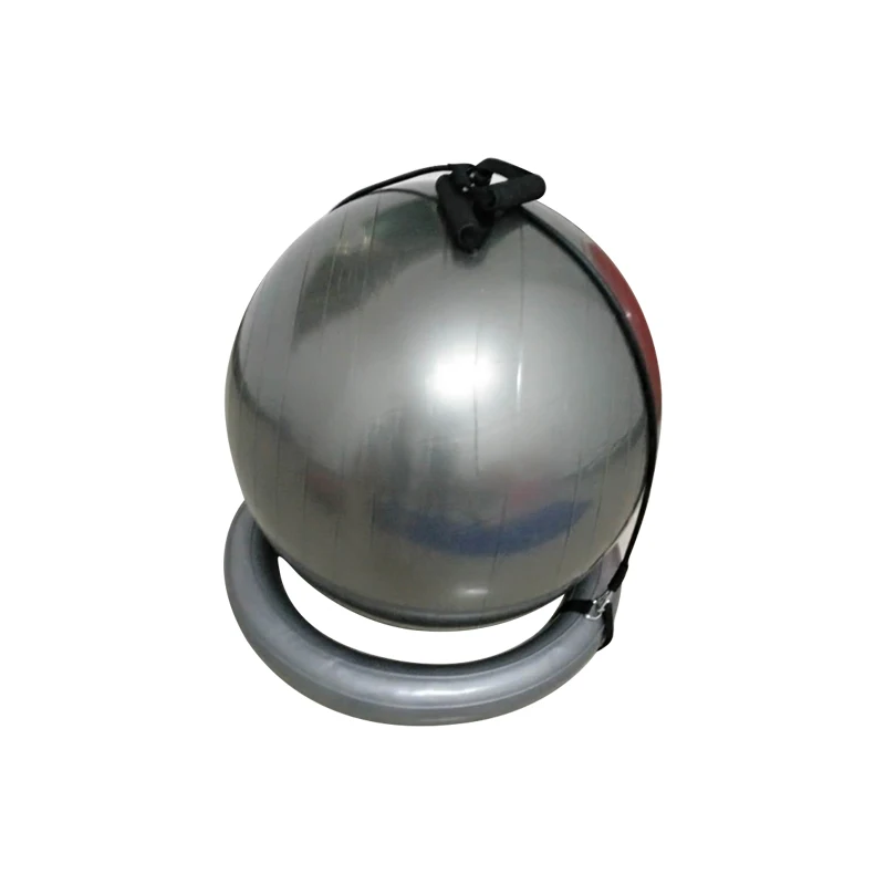 YOGA Ball and Base Для пилатеса и йоги кольцо для яичек база фитнес тренажерный зал баланс Fitball упражнения формирование потери веса тренировка ПВХ мяч для йоги фиксированная база - Цвет: YOGA Ball and Base