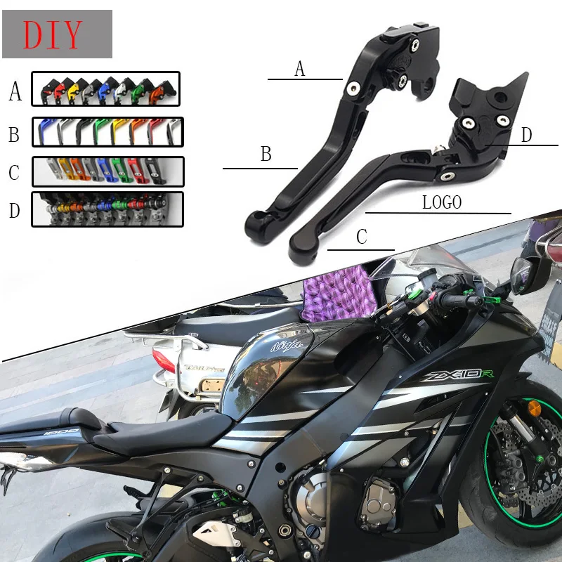 ! С логотипом CNC Золотой мотоцикл сцепные рычаги для YAMAHA YZFR125 YZF R125 2008-2011 2009 2010 |