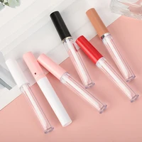 50100pcs 2 5ml lip gloss tubes wholesale empty refillable plastic lipgloss bottle containers with wand for diy balm lipstick