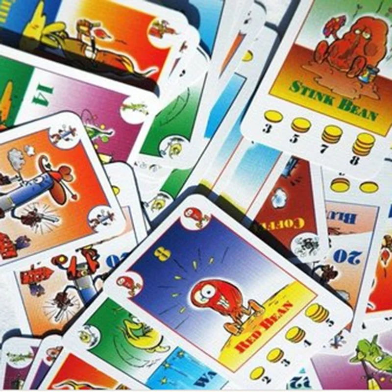 Bohnanza Настольная игра новейшая версия для детей возрастом от 2 до 7 лет игральных