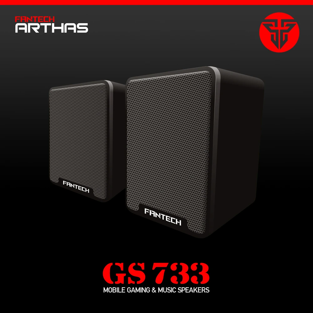 Fantech GS733 портативный динамик 3,5 мм штекер и USB разъем игровой динамик для FPS CS геймер музыкальный распылитель для компьютера ноутбука