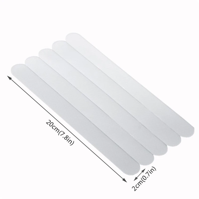 5/10 шт. Прозрачная Клейкая противоскользящая Стикеры Ванная комната пол ванной