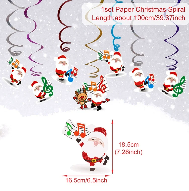 ornaments style 1 QIFU рождественские украшения для дома Navidad Рождественская елка огни Рождественские декоративные украшения Рождественский подарок счастливый год - Цвет: ornaments style 1