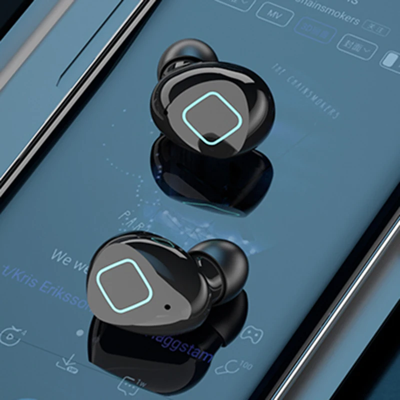 M6 наушники-вкладыши TWS Bluetooth 5 1 наушники супер большой зарядный отсек Ёмкость 4000