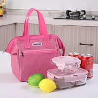new food storage bag portable thermal insulation rice box school lunch bag for women kids travel camping picnic tote food bags