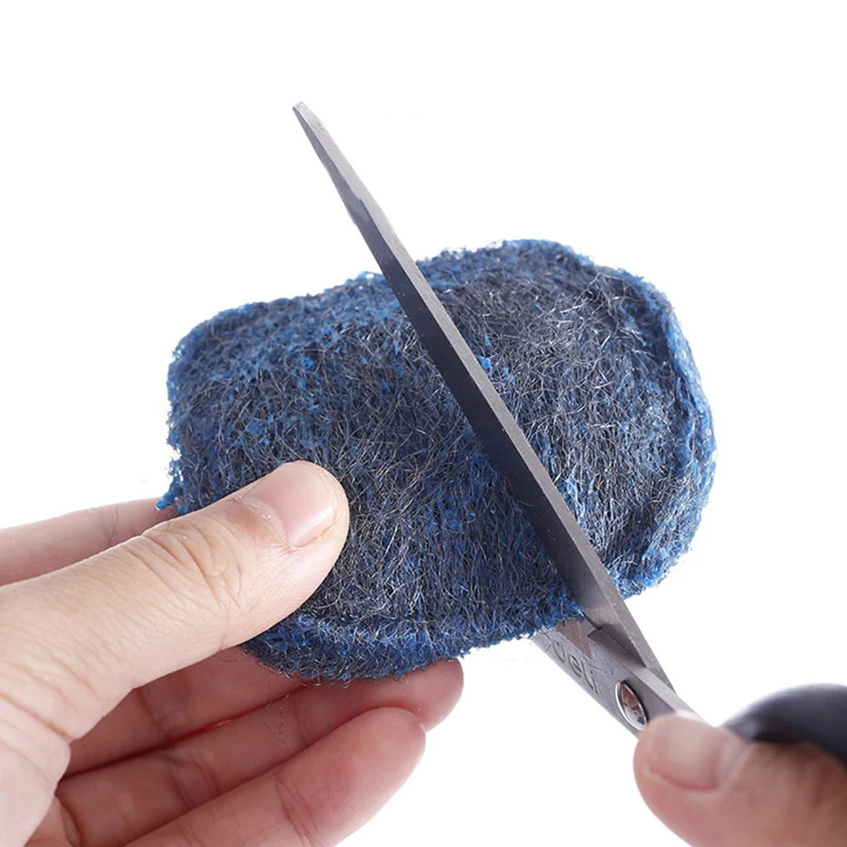 Basedidea 10 шт./компл. мыльный порошок Чистящая губка грязное масло ржавая щетка для