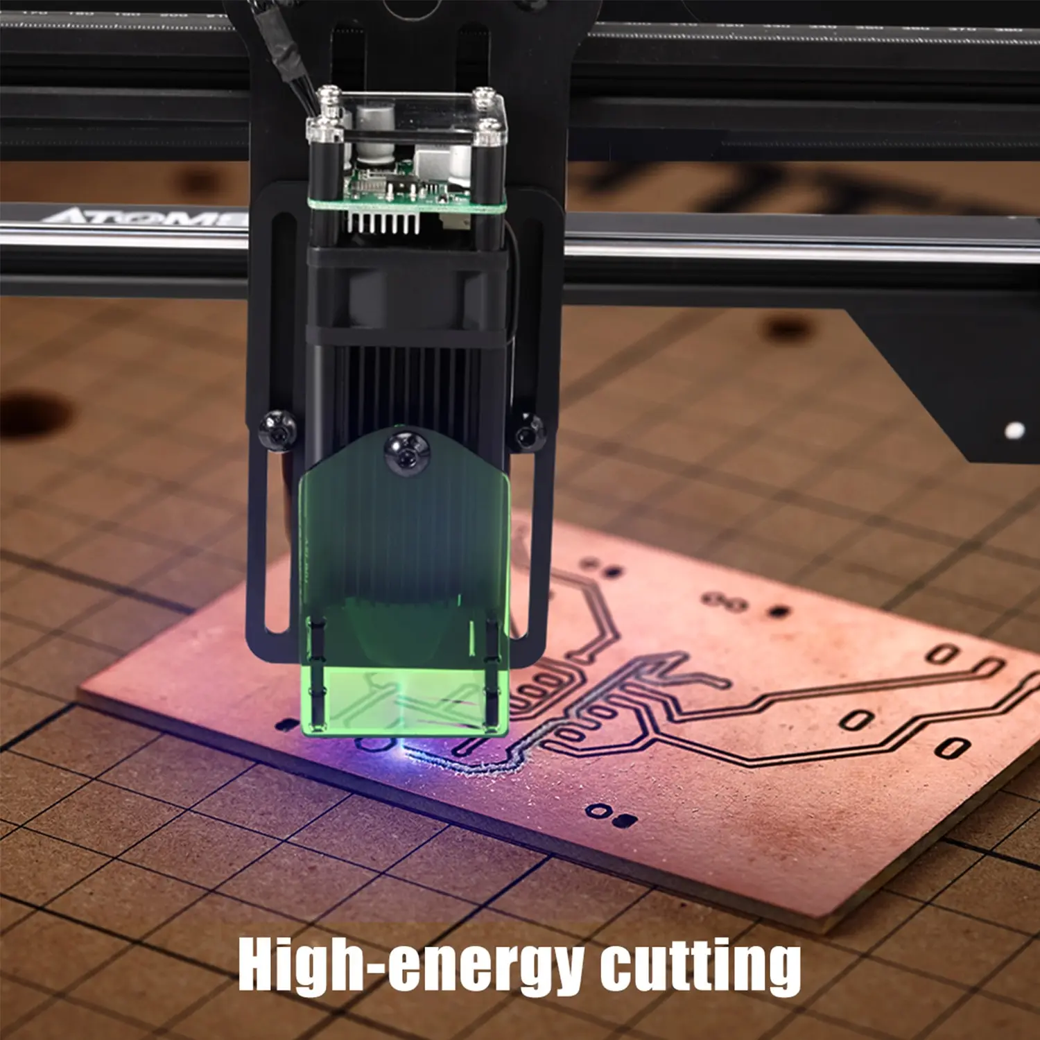 

Laser Engraving Machine ATOMSTACK A5 Pro Engraver Ultra-Fine Focal Area 40W Desktop Craving Printer CNC Router Cutting Cutter