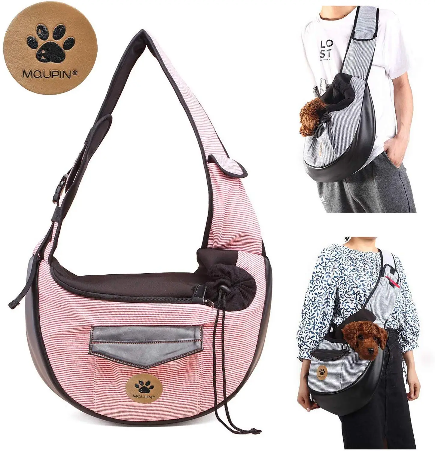 pink Дорожная сумка для питомцев, маленькая собака, кошка, слинг, переноска, свободные руки, для питомцев, щенков, двусторонняя сумка для питомцев, для щенков, маленьких собак и кошек - Цвет: pink