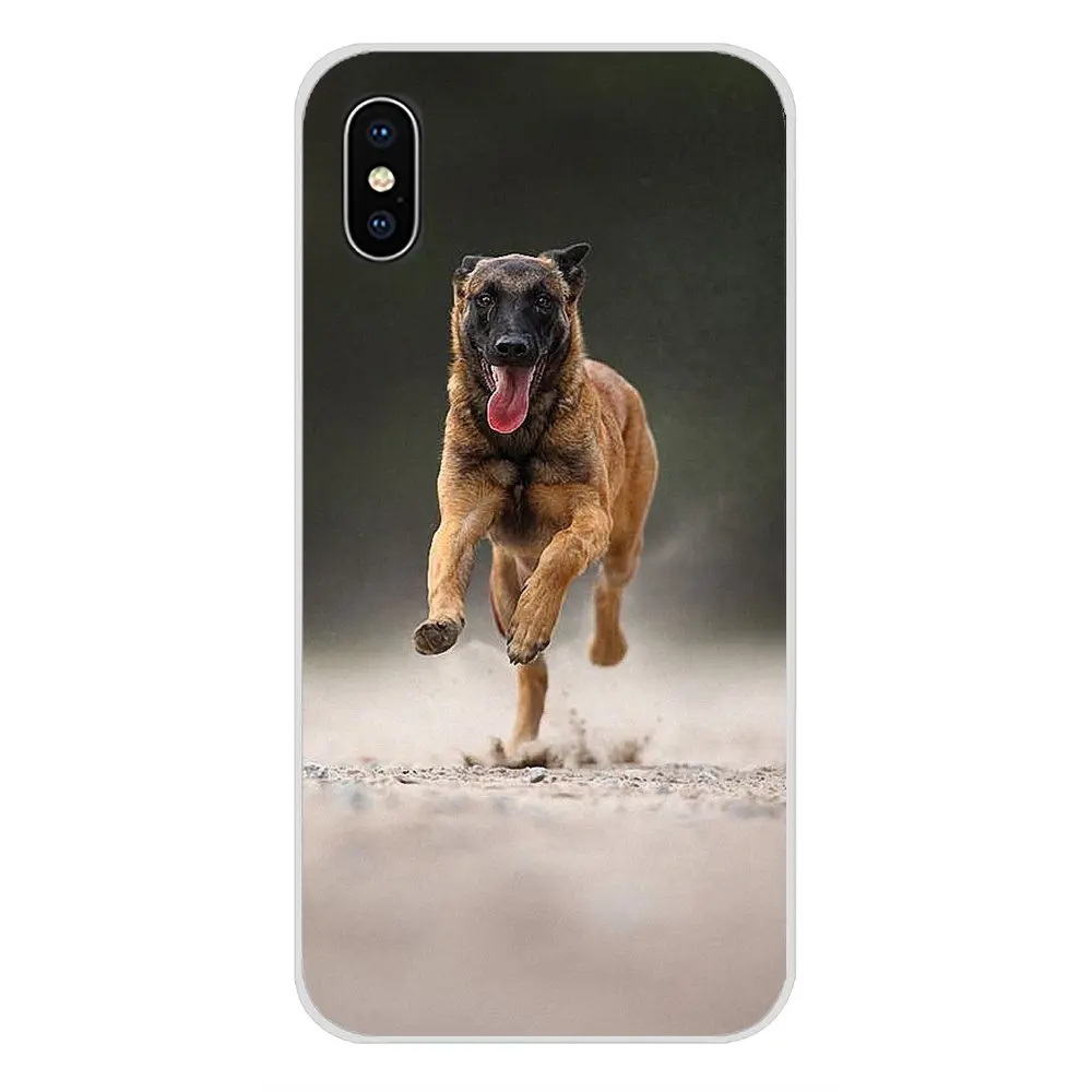 German shepherd Malinois For Xiaomi Mi4 Mi5 Mi5S Mi6 Mi A1 A2 5X 6X 8 9 Lite SE Pro Max Mix 2 3 2S Transparent TPU Case Cover | Мобильные