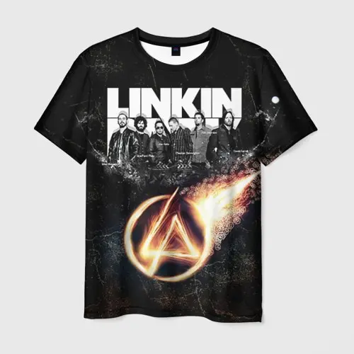 Мужская футболка 3D Linkin Park|Мужские футболки| |