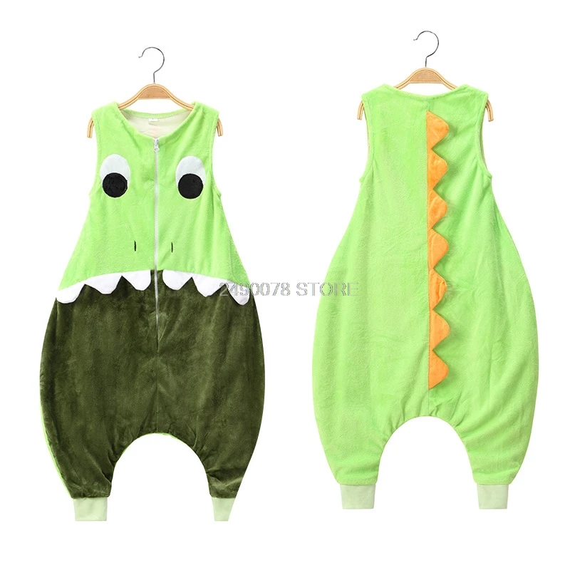 

Girl Boys Sleepwear Good Quality Jumpsuit Pajamas Kids Soft Bathrobe Pajamas Baby Robe Cartoon Sleep Bag Children's Clothing