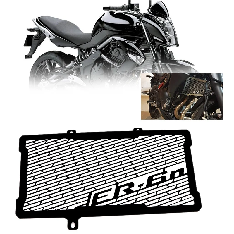 Мотоциклетная решетка радиатора защитная гриль крышка для Kawasaki Ninja ER-6N ER-6F ER6N ER6F ER